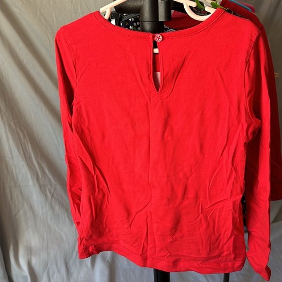 Red Holiday shirt - Picture 2 of 3